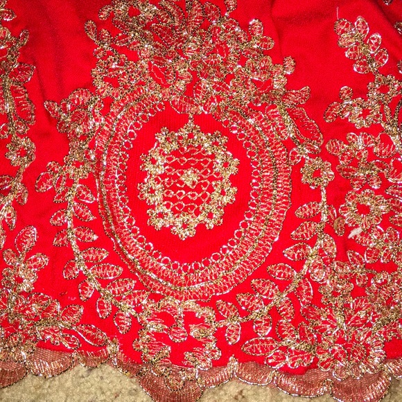 Baby online formal red Dress - Picture 6 of 11